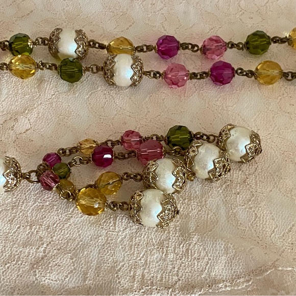 Vintage Heidi Daus for Jim Walters on hang tag. All Swarovski crystals. Made USA - Picture 6 of 7